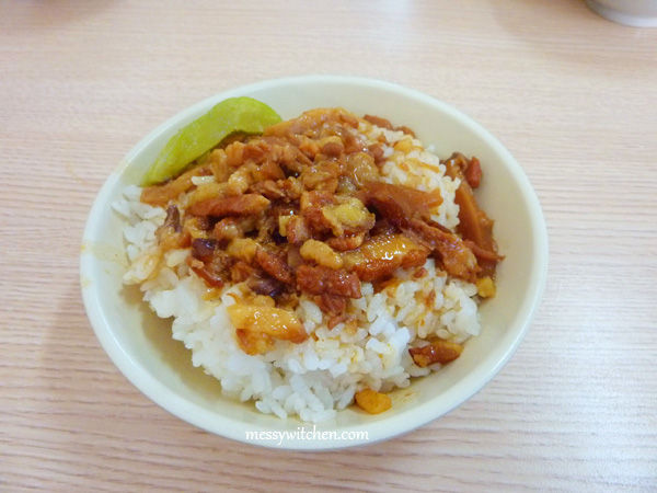 Braised Pork Rice @ Jin Feng, Taipei